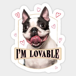 Lovable Sticker